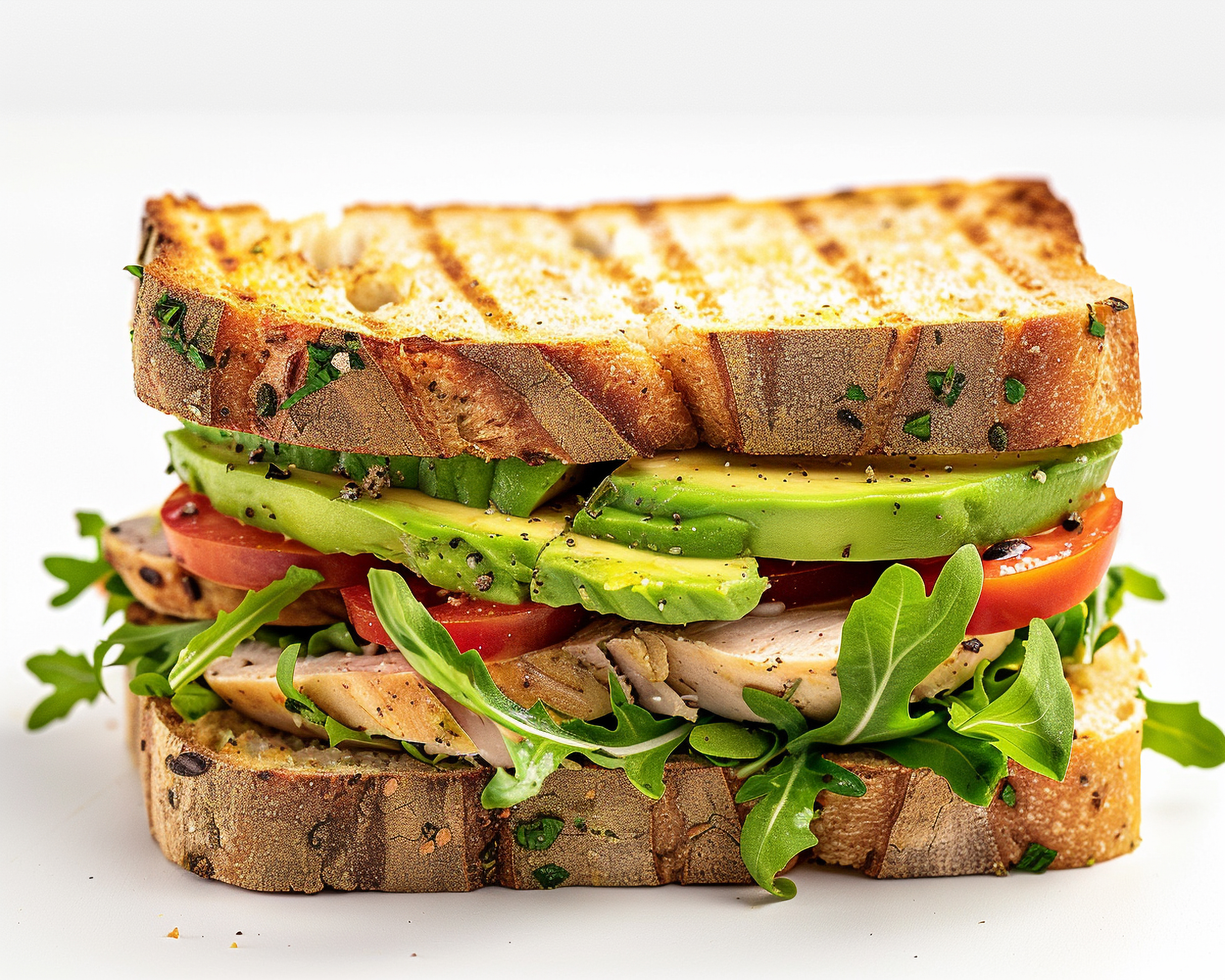 Creative Tastic Avocado Turkey Sandwich