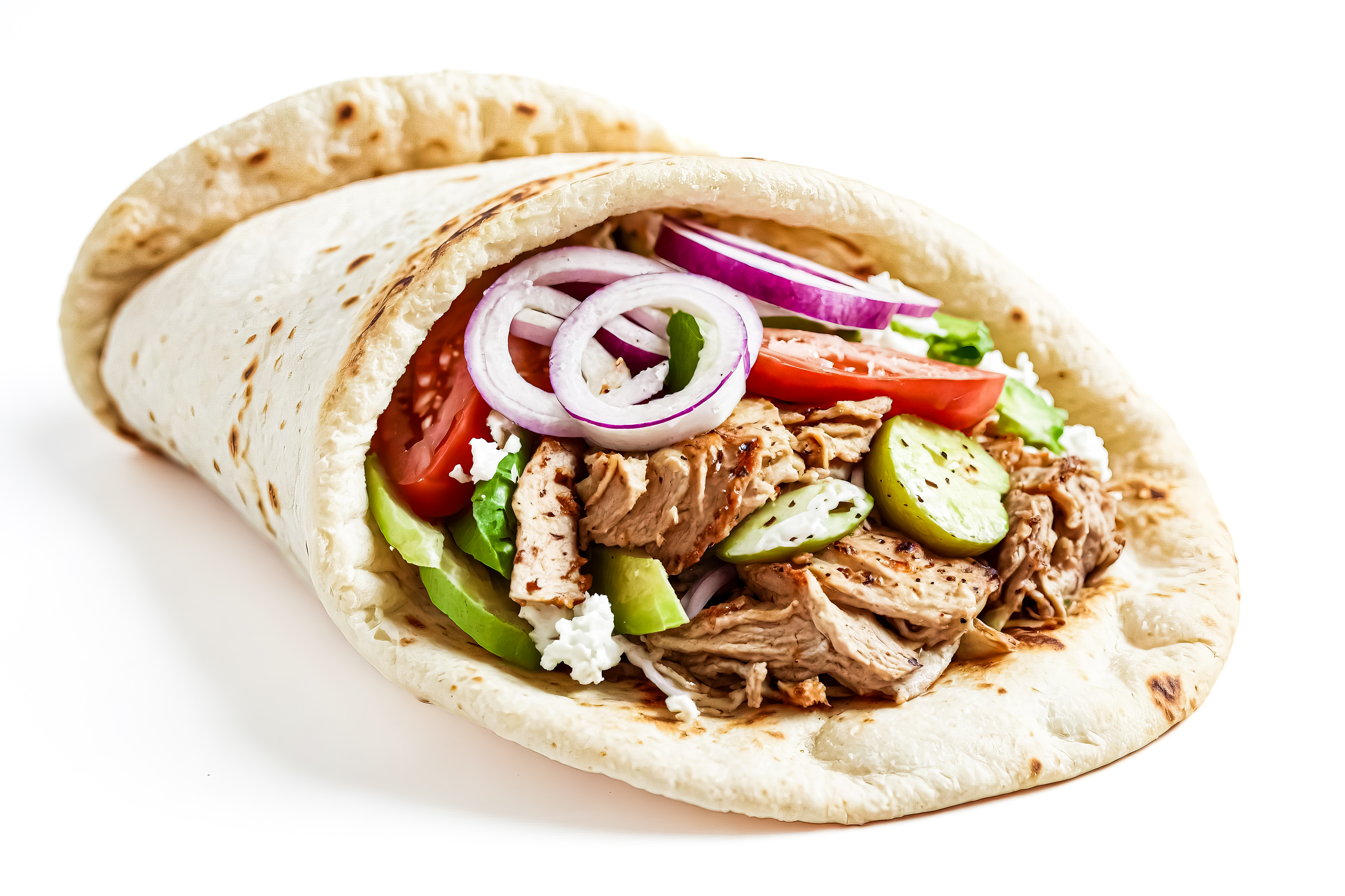 Greek-Inspired Turkey Pita